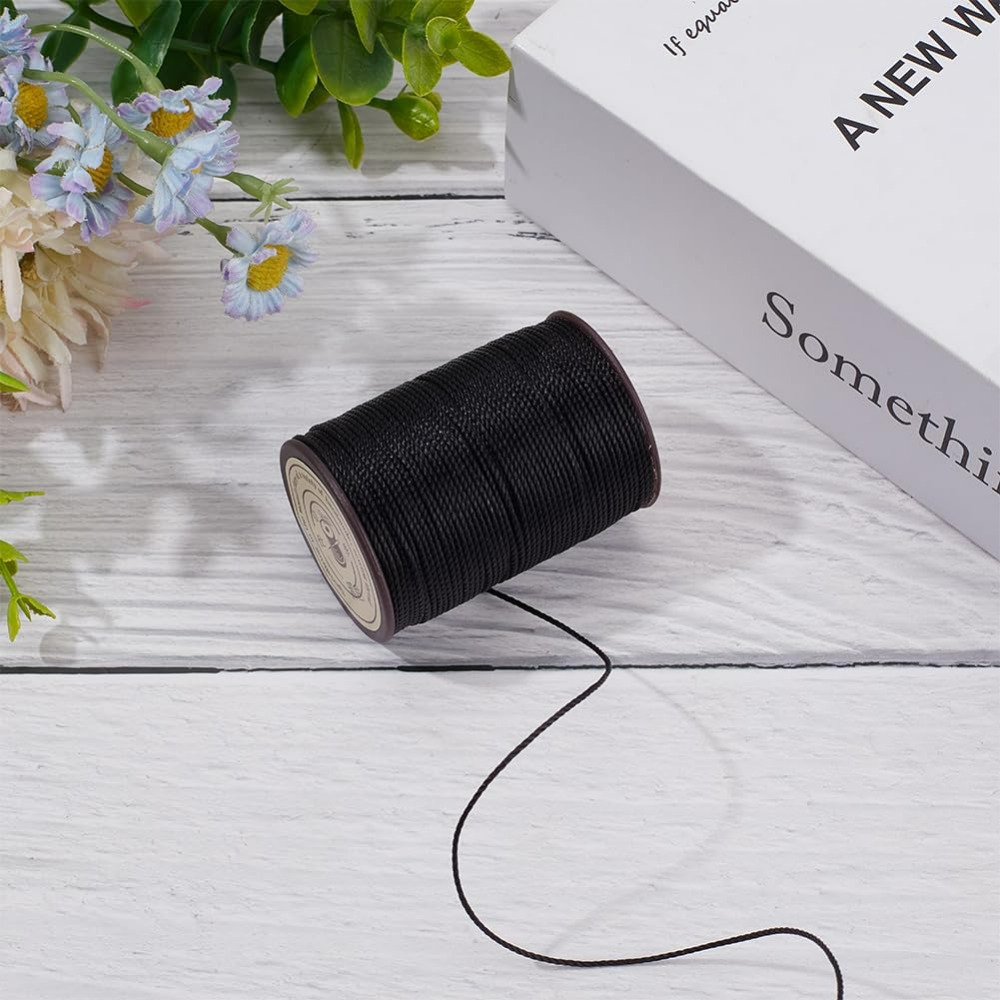 Sewing Roll - 1 Roll Round Waxed Polyester Thread