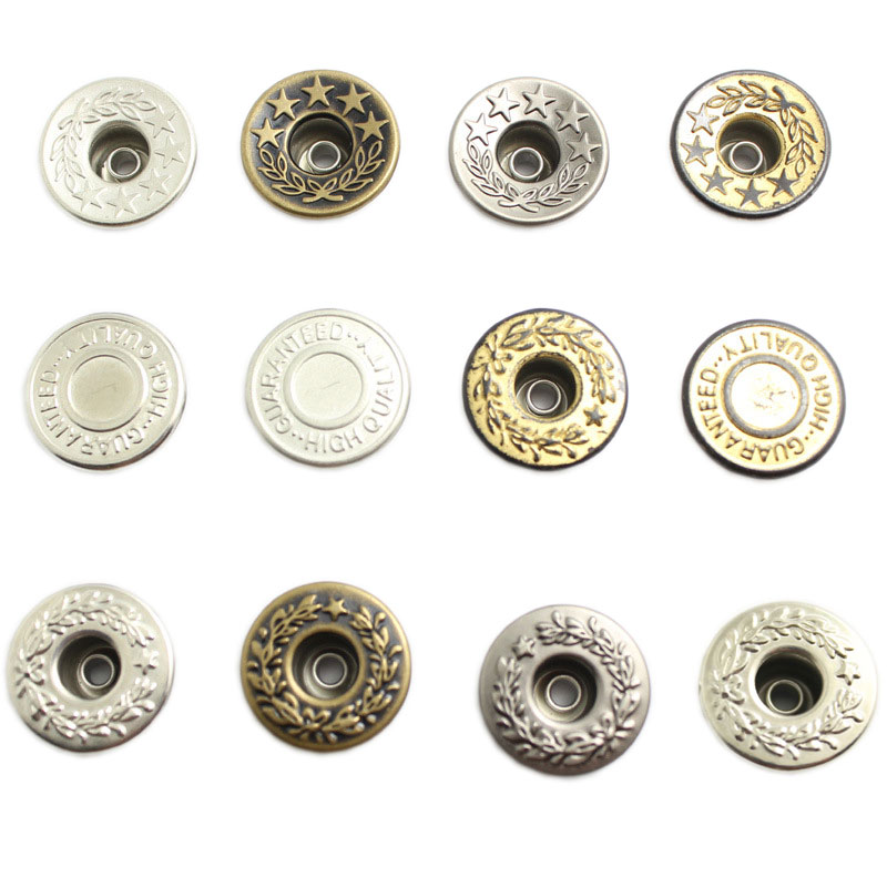 Button Hole Cutter - 20PCS 17MM Round Metal Buttons Coat