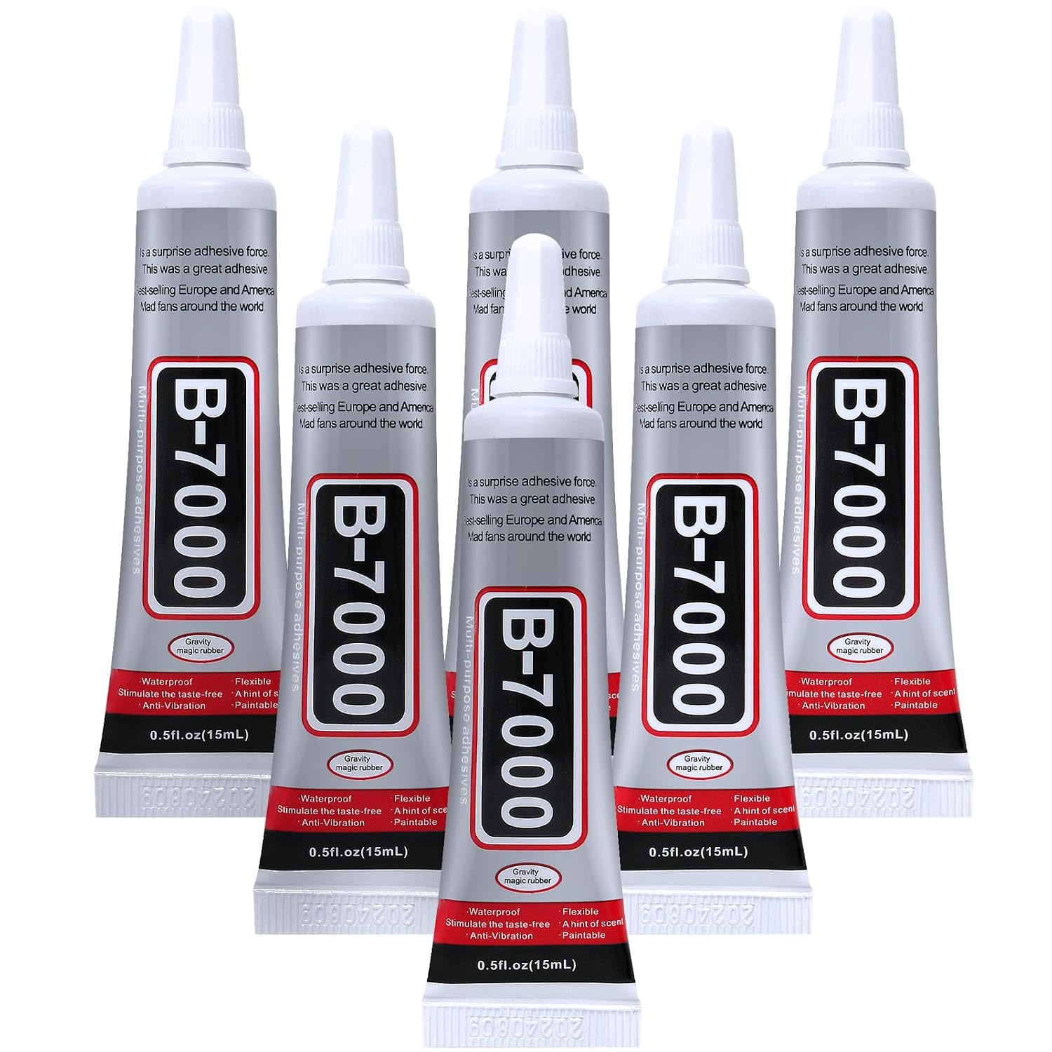Fabric Glue Bond - ICUTE-FITTDYHE 6PCS Jewelry Glue - 15ML/0.5fl