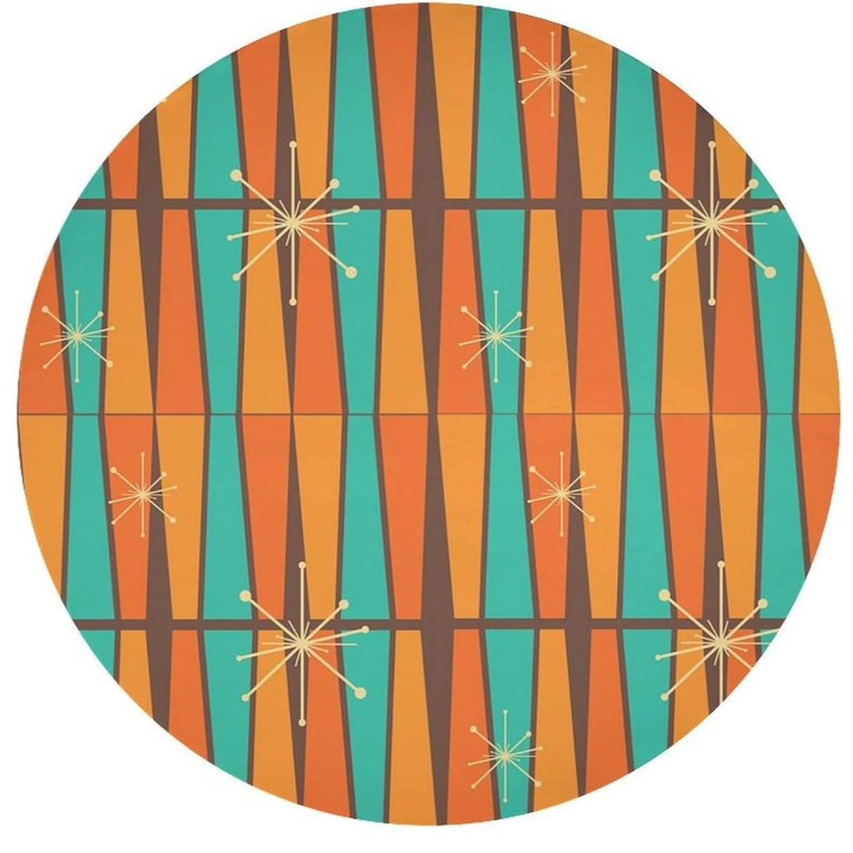 Mid Century Modern Orange Yell - Century Textile & Sewing Supply Avenue C North Saskatoon Sk review and price