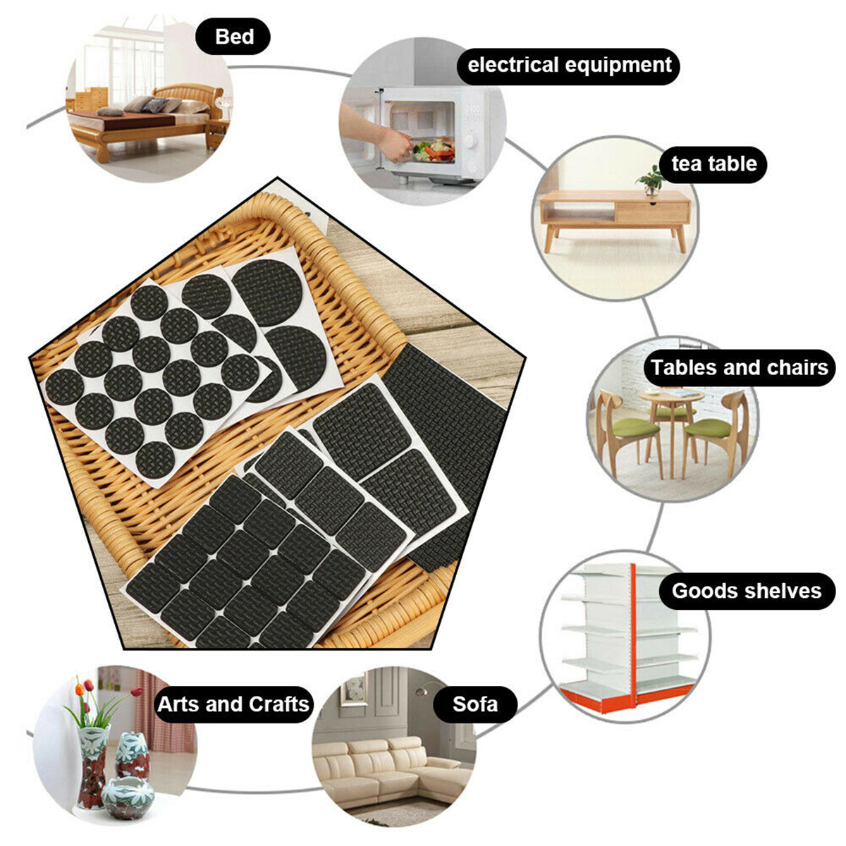Furniture Pads Floor Protector - Cutting Mat Self Heal review and price