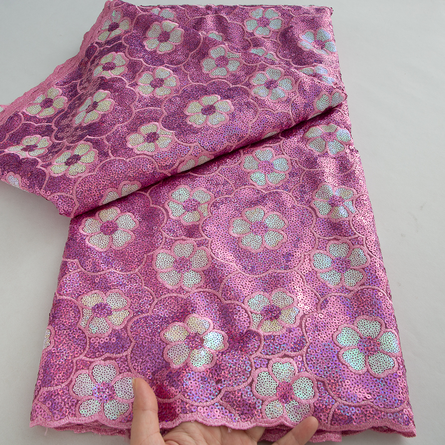 2025 African Velvet Lace Fabri - Sewing Velvet Fabric review and price