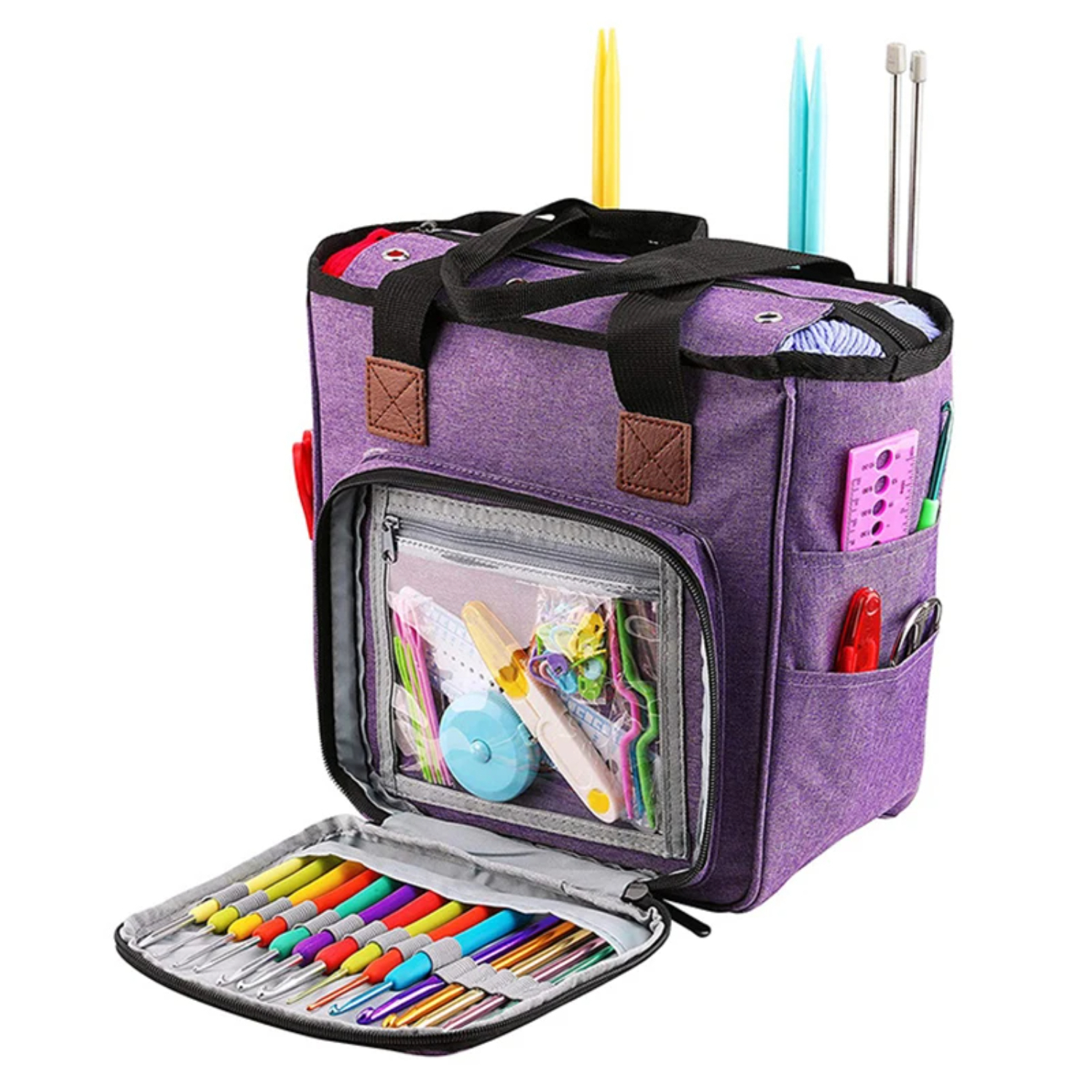 Portable Knitting Bag Organize - Sewing Roll review and price