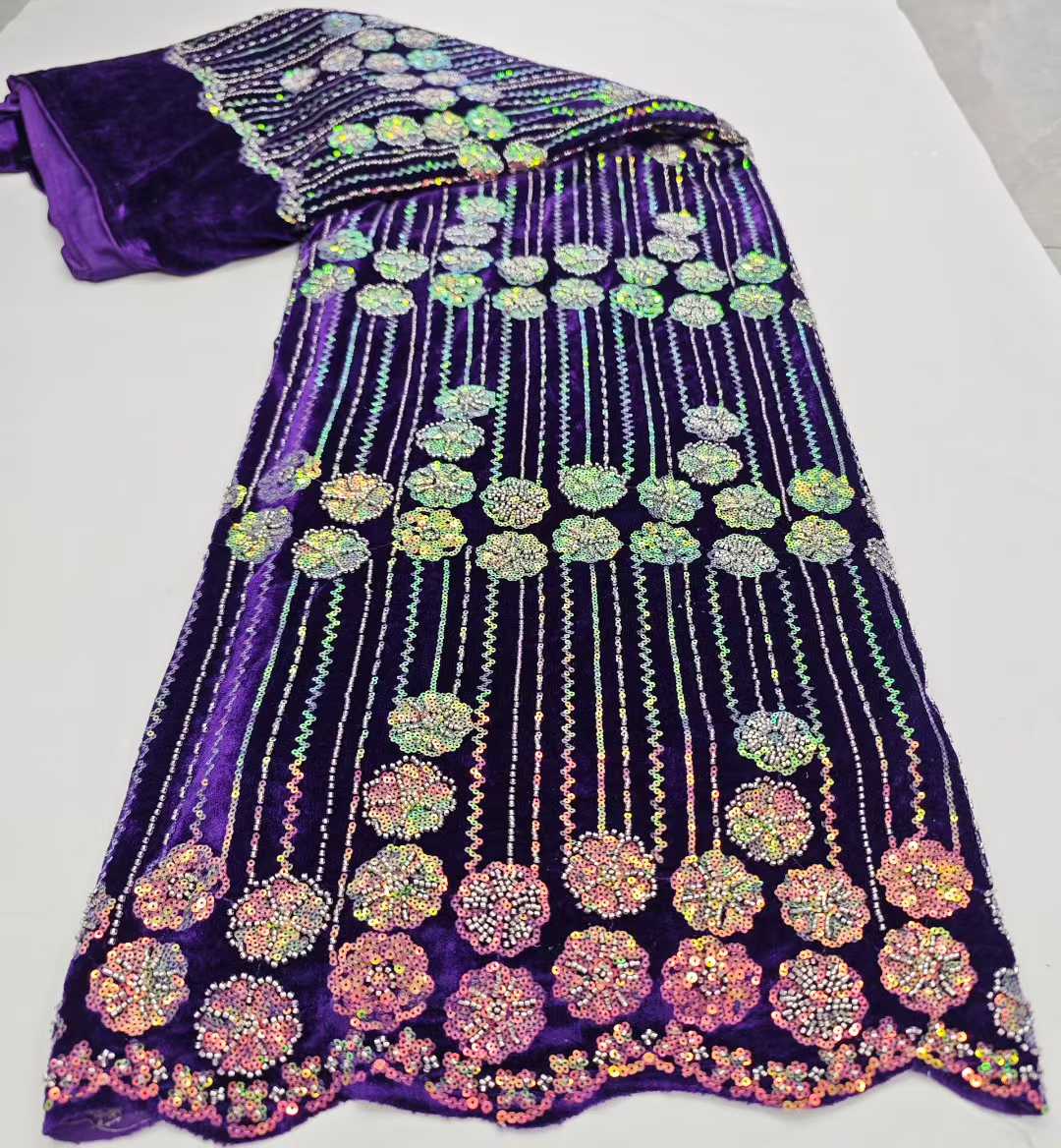 2026 New Design Luxury French  - Sewing Velvet Fabric review and price