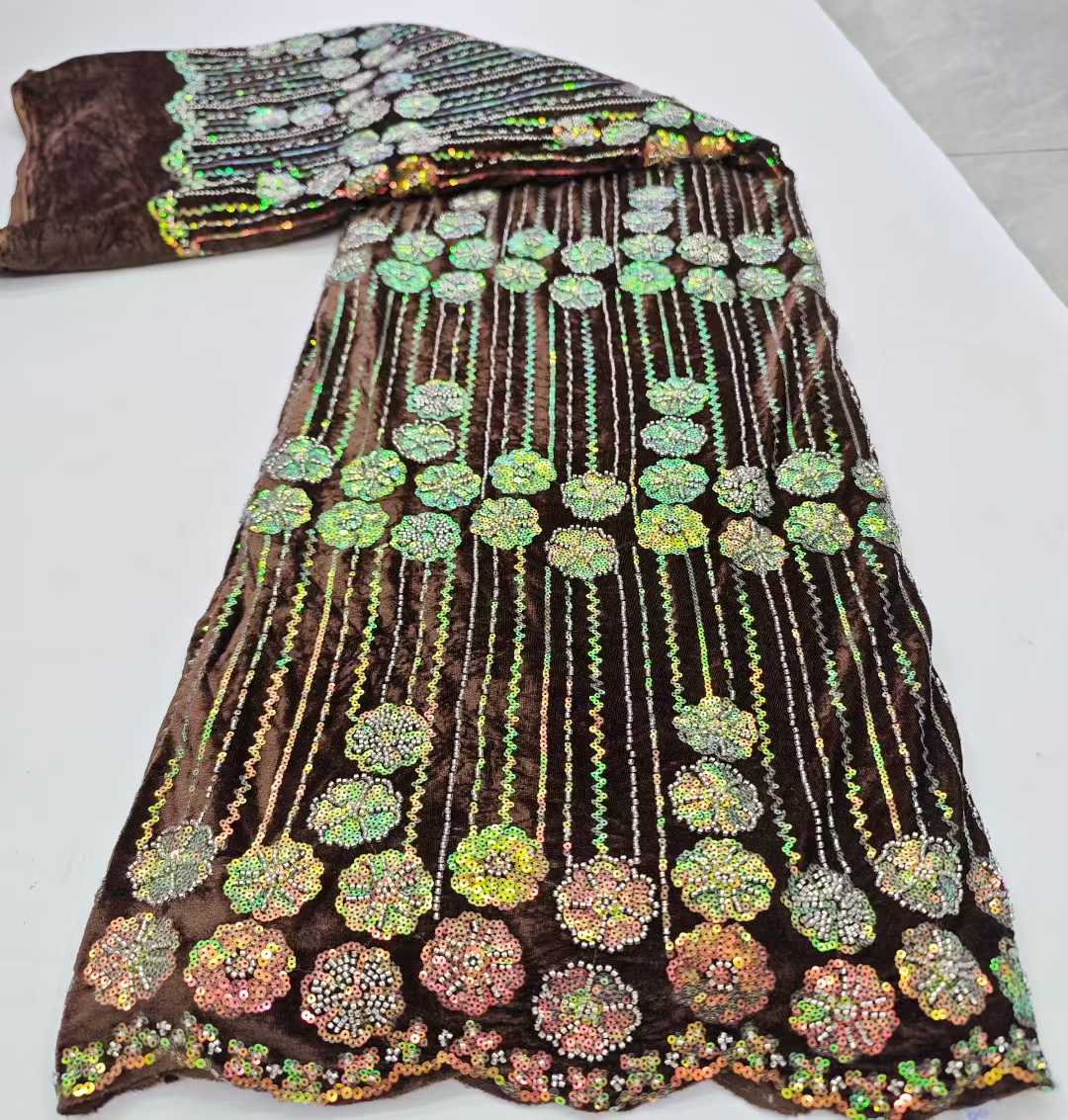 2026 New Design Luxury French  - Sewing Velvet Fabric review and price