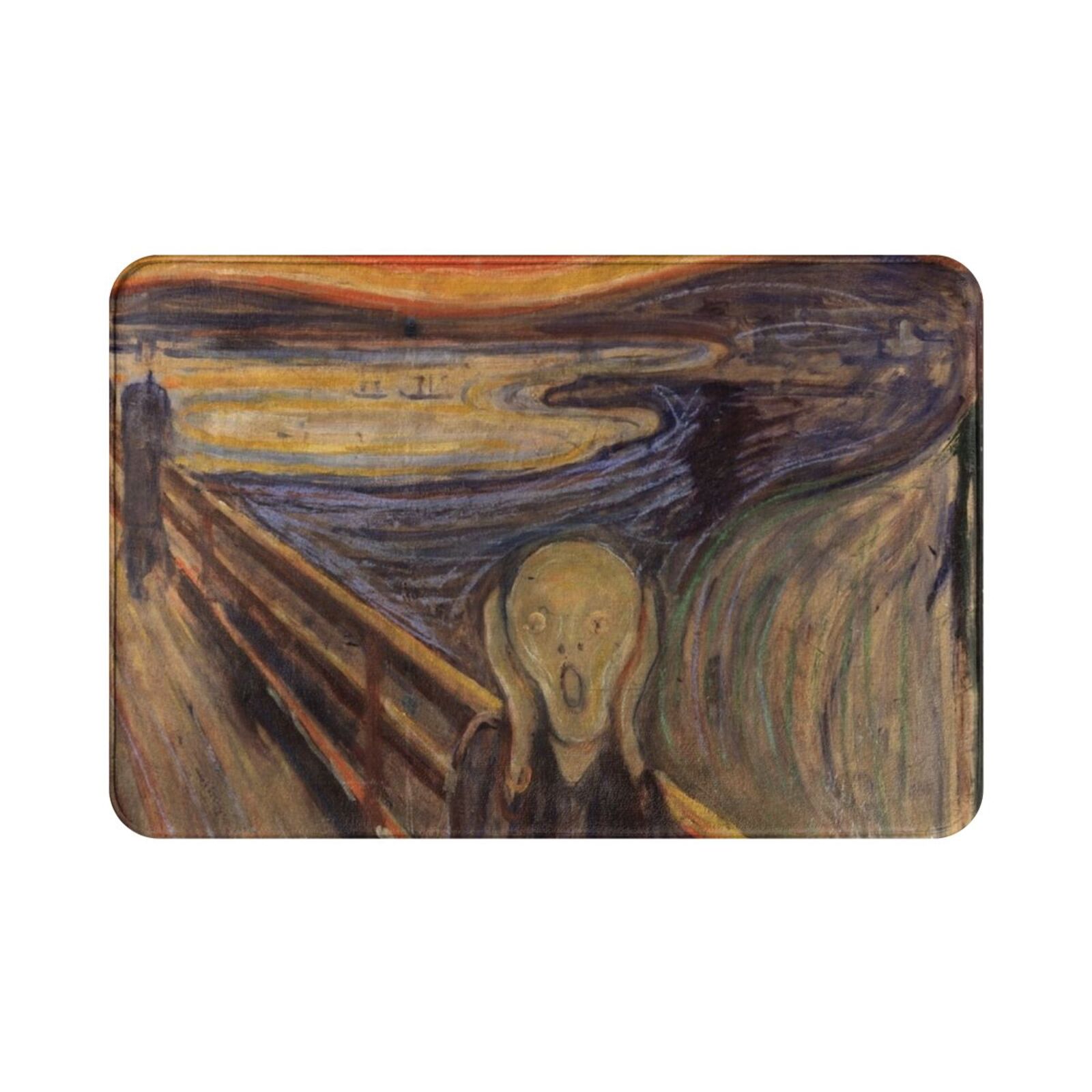 Munch's Scream Carpet Mat Rug  - Century Textile & Sewing Supply Avenue C North Saskatoon Sk review and price