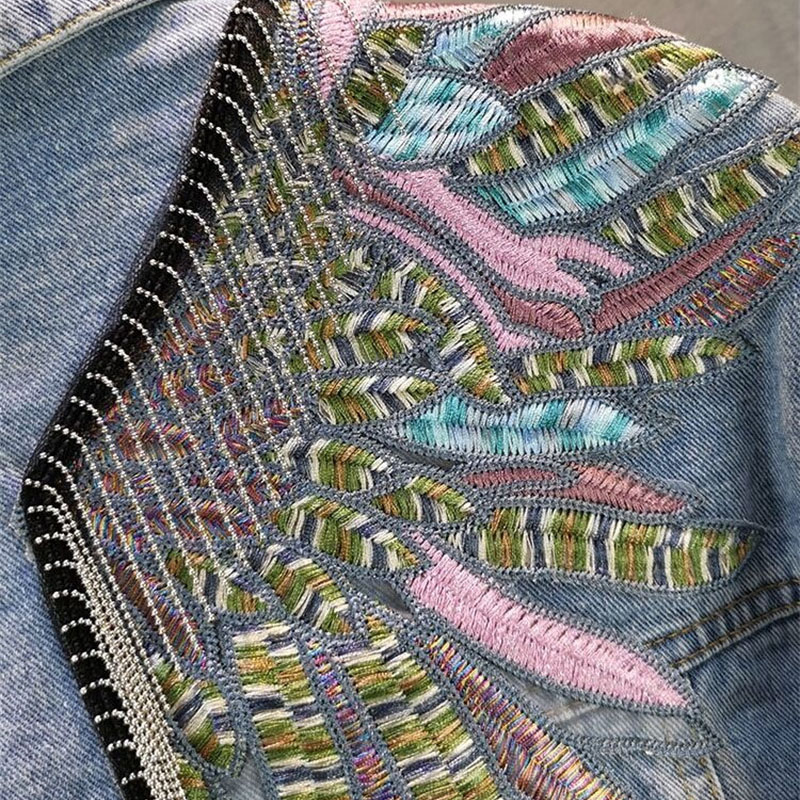 2024 New AutumnFashion Rivet W - Sewing Jackets review and price