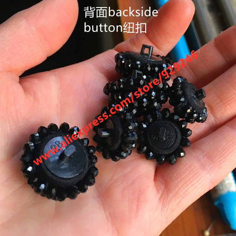 20mm Round Black Crystal Cover - Button Hole Cutter review and price