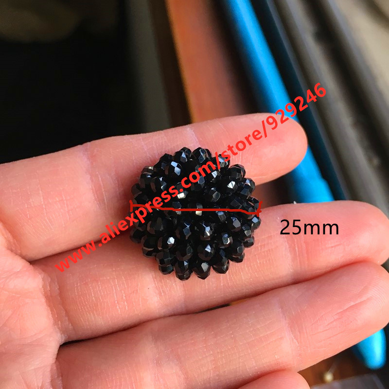 20mm Round Black Crystal Cover - Button Hole Cutter review and price