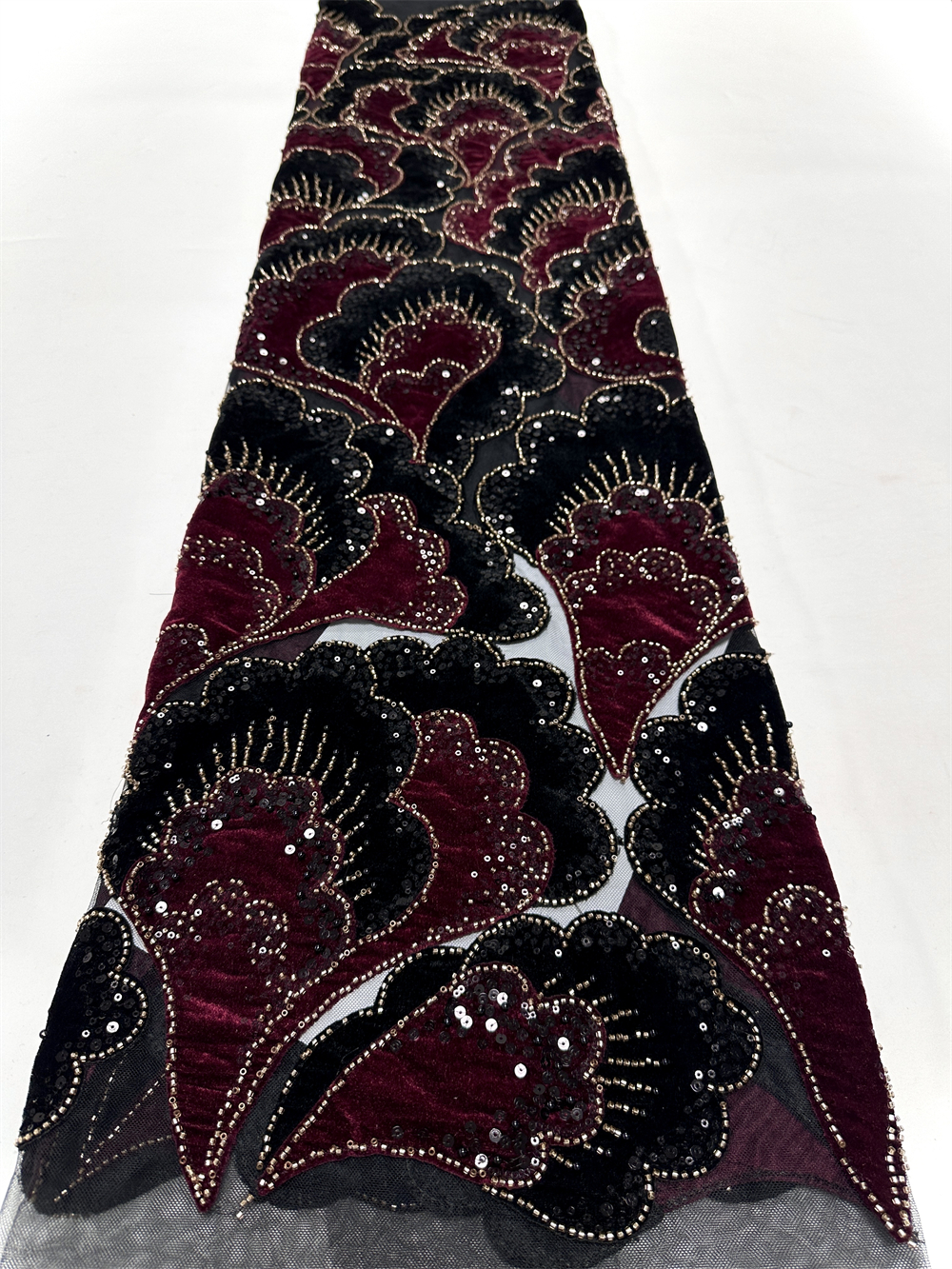 New African Velvet Lace Fabric - Sewing Velvet Fabric review and price