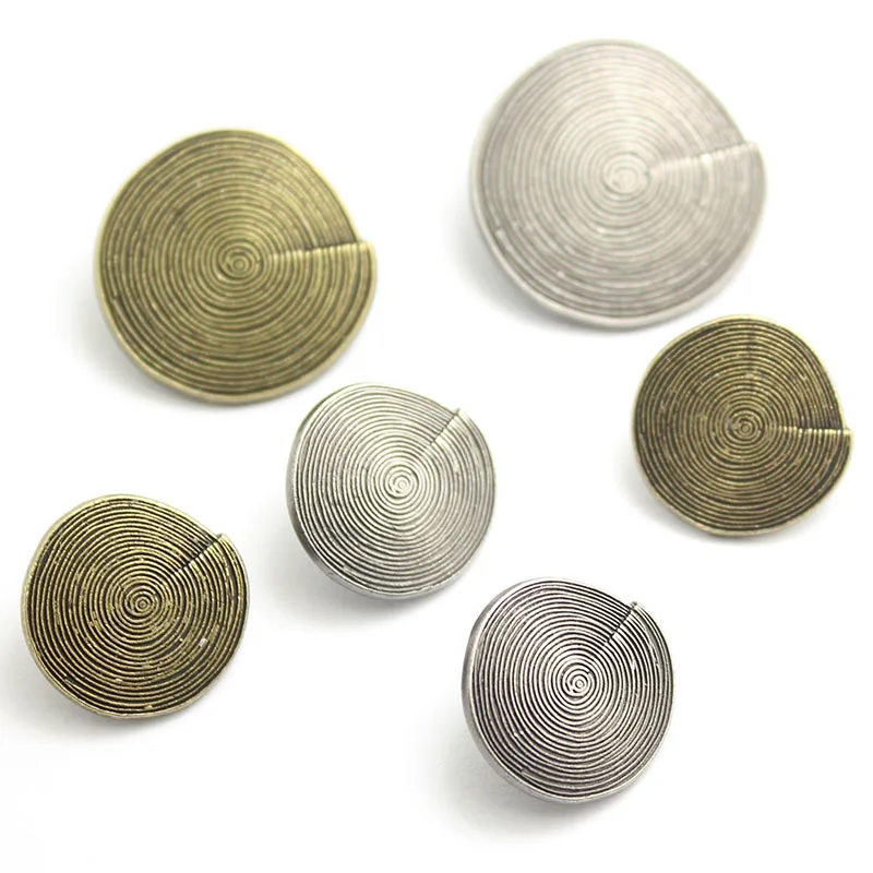 Retro Spiral Metal Buttons, Ha - Button Hole Cutter review and price