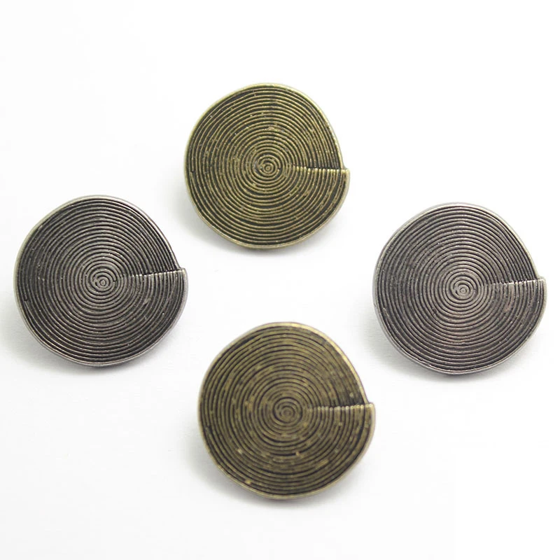 Retro Spiral Metal Buttons, Ha - Button Hole Cutter review and price