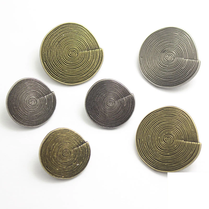 Retro Spiral Metal Buttons, Ha - Button Hole Cutter review and price