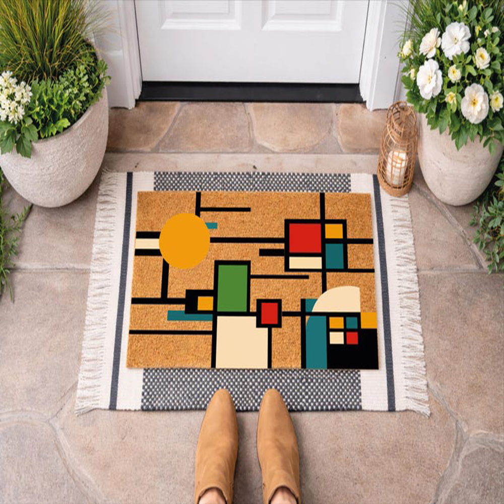 Mid Century Modern Doormat Col - Century Textile & Sewing Supply Avenue C North Saskatoon Sk review and price