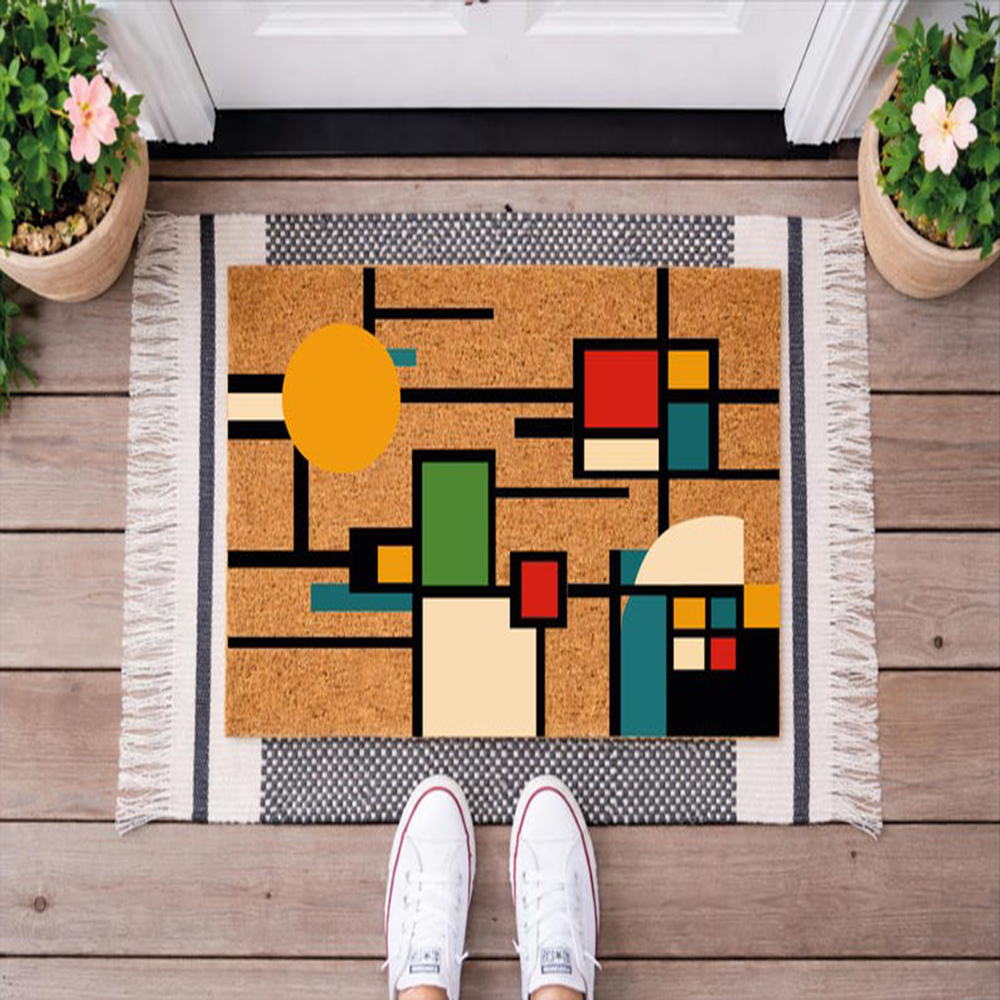 Mid Century Modern Doormat Col - Century Textile & Sewing Supply Avenue C North Saskatoon Sk review and price