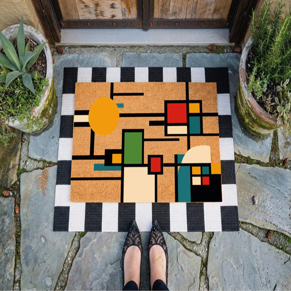 Mid Century Modern Doormat Col - Century Textile & Sewing Supply Avenue C North Saskatoon Sk review and price
