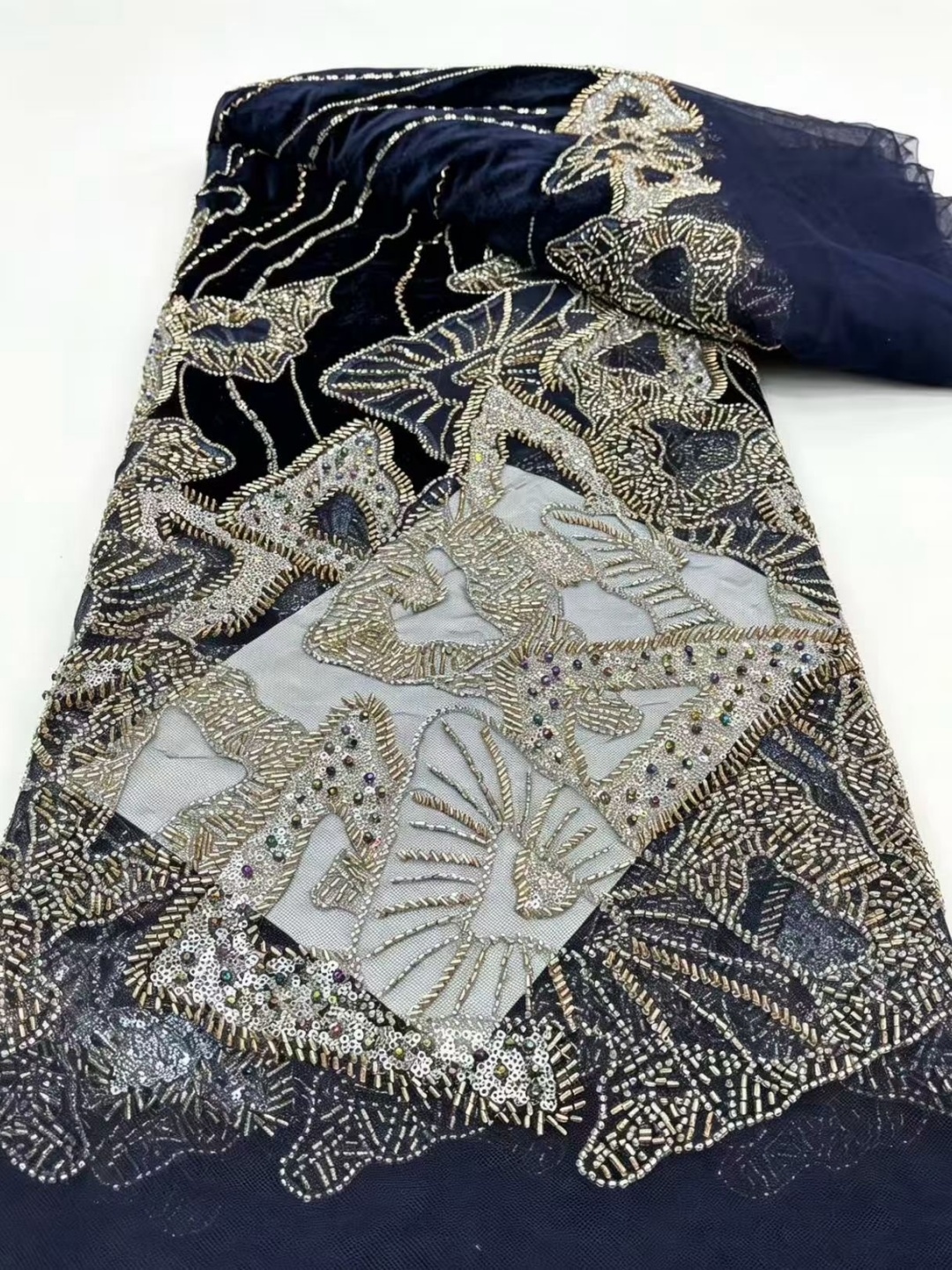 Glamorous Velvet Lace Fabric 2 - Sewing Velvet Fabric review and price
