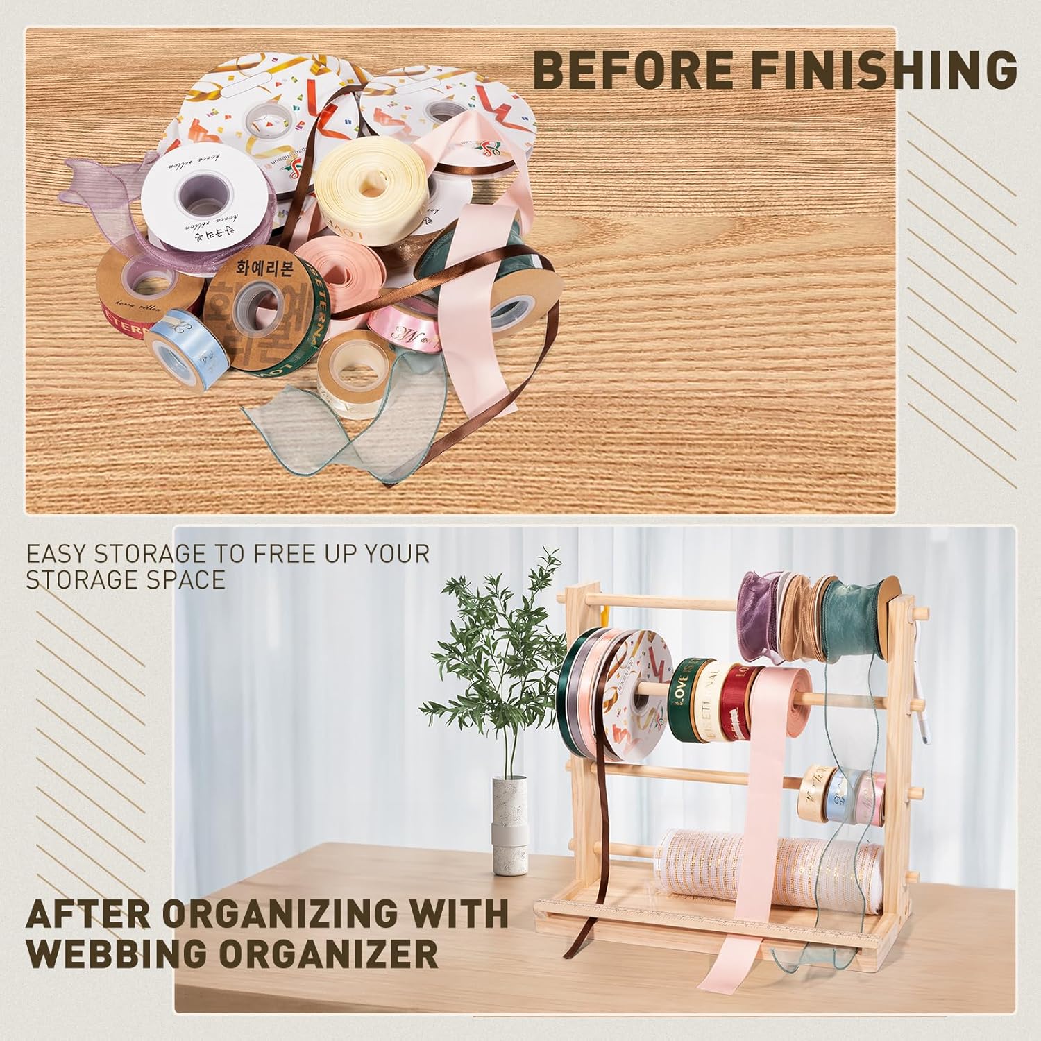 Ribbon Storage Rack Spool Hold - Sewing Roll review and price