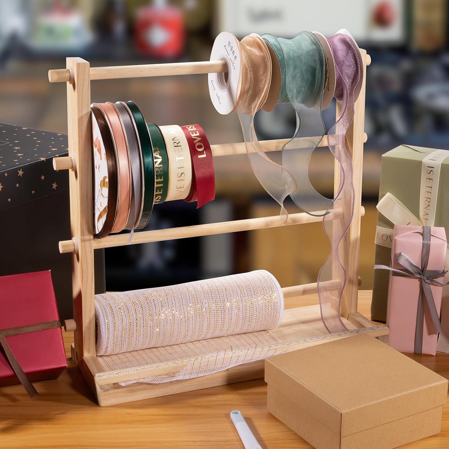 Ribbon Storage Rack Spool Hold - Sewing Roll review and price