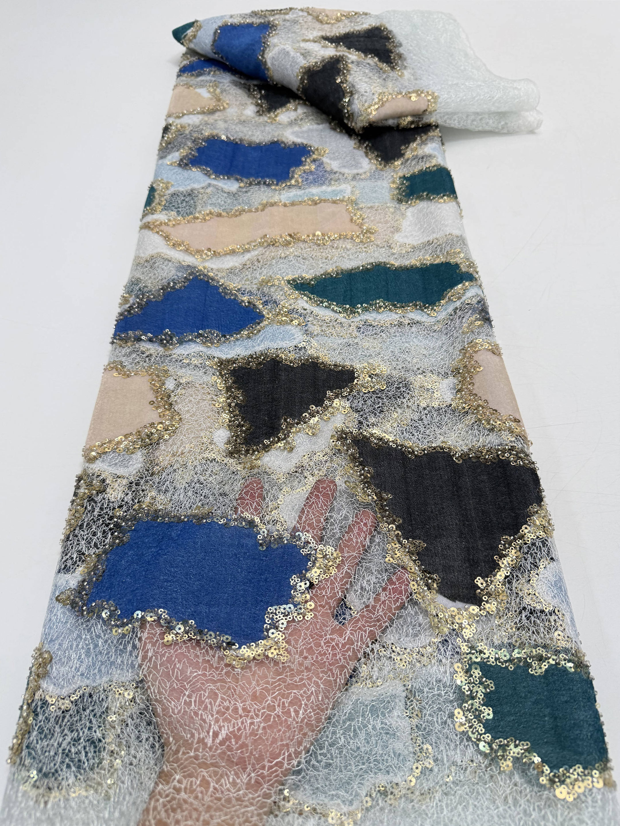 African Velvet Lace Fabric wit - Sewing Velvet Fabric review and price