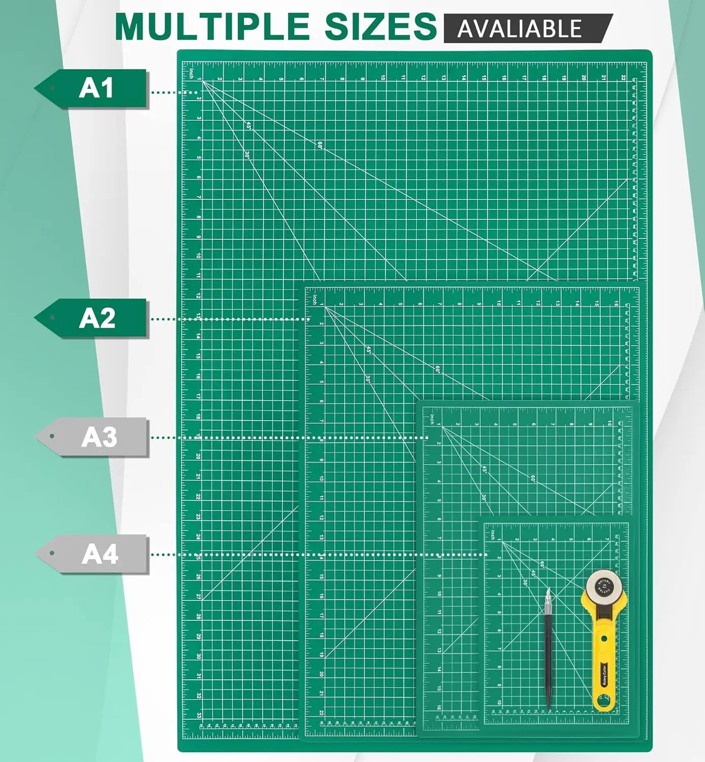 A2 A3 A4 A5 PVC Cutting Mat Do - Cutting Mat Self Heal review and price