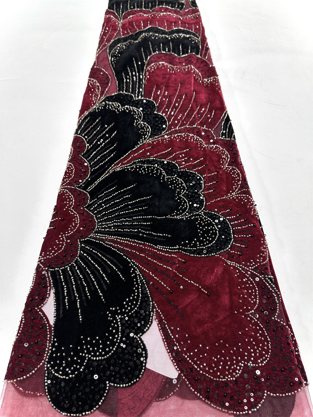 New African Velvet Lace Fabric - Sewing Velvet Fabric review and price