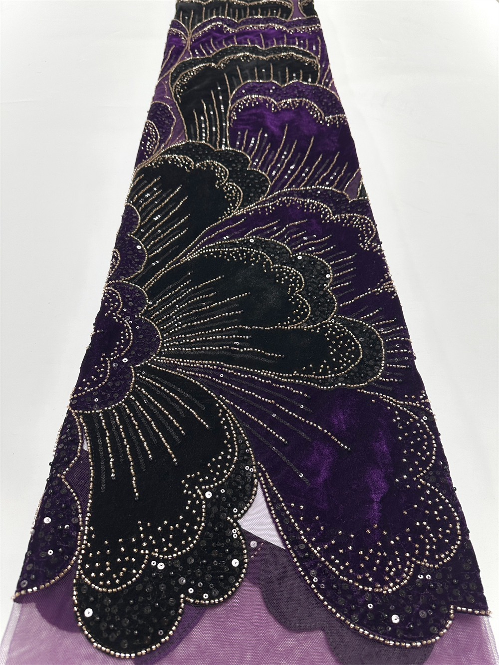 New African Velvet Lace Fabric - Sewing Velvet Fabric review and price