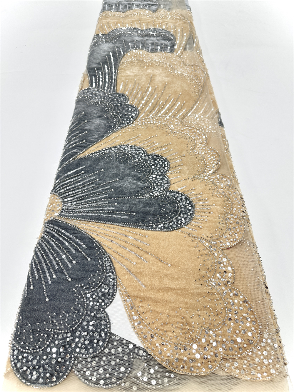 New African Velvet Lace Fabric - Sewing Velvet Fabric review and price
