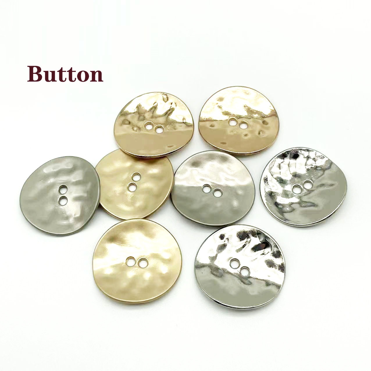 10PCS Round Concave Two Eyes M - Button Hole Cutter review and price