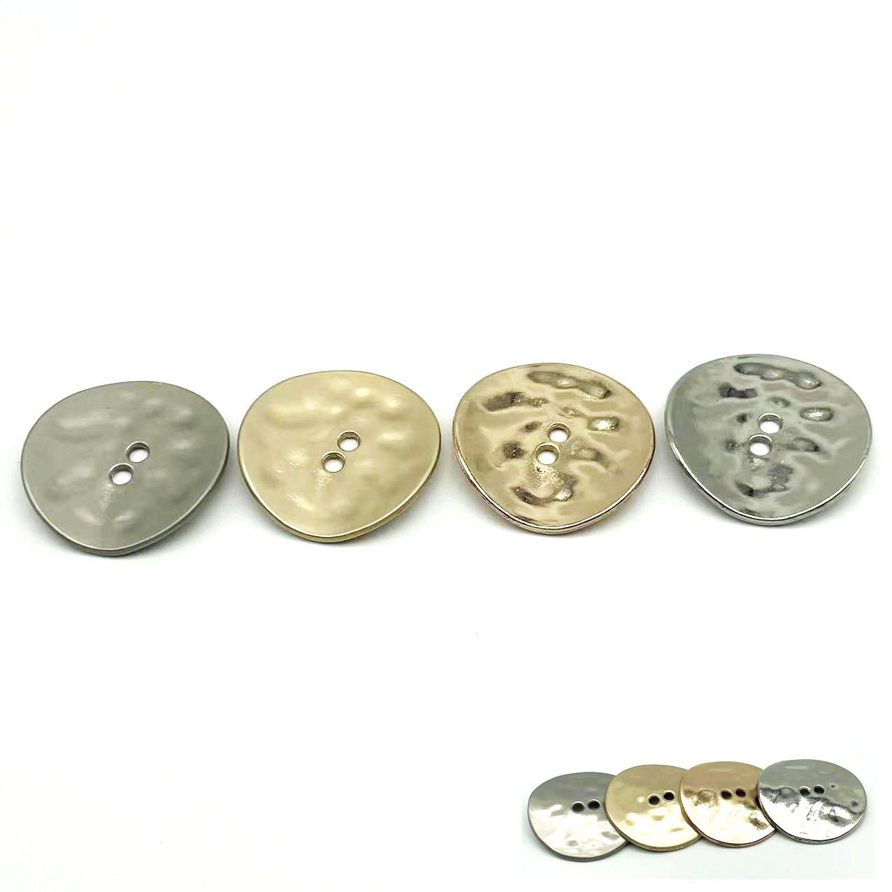 10PCS Round Concave Two Eyes M - Button Hole Cutter review and price