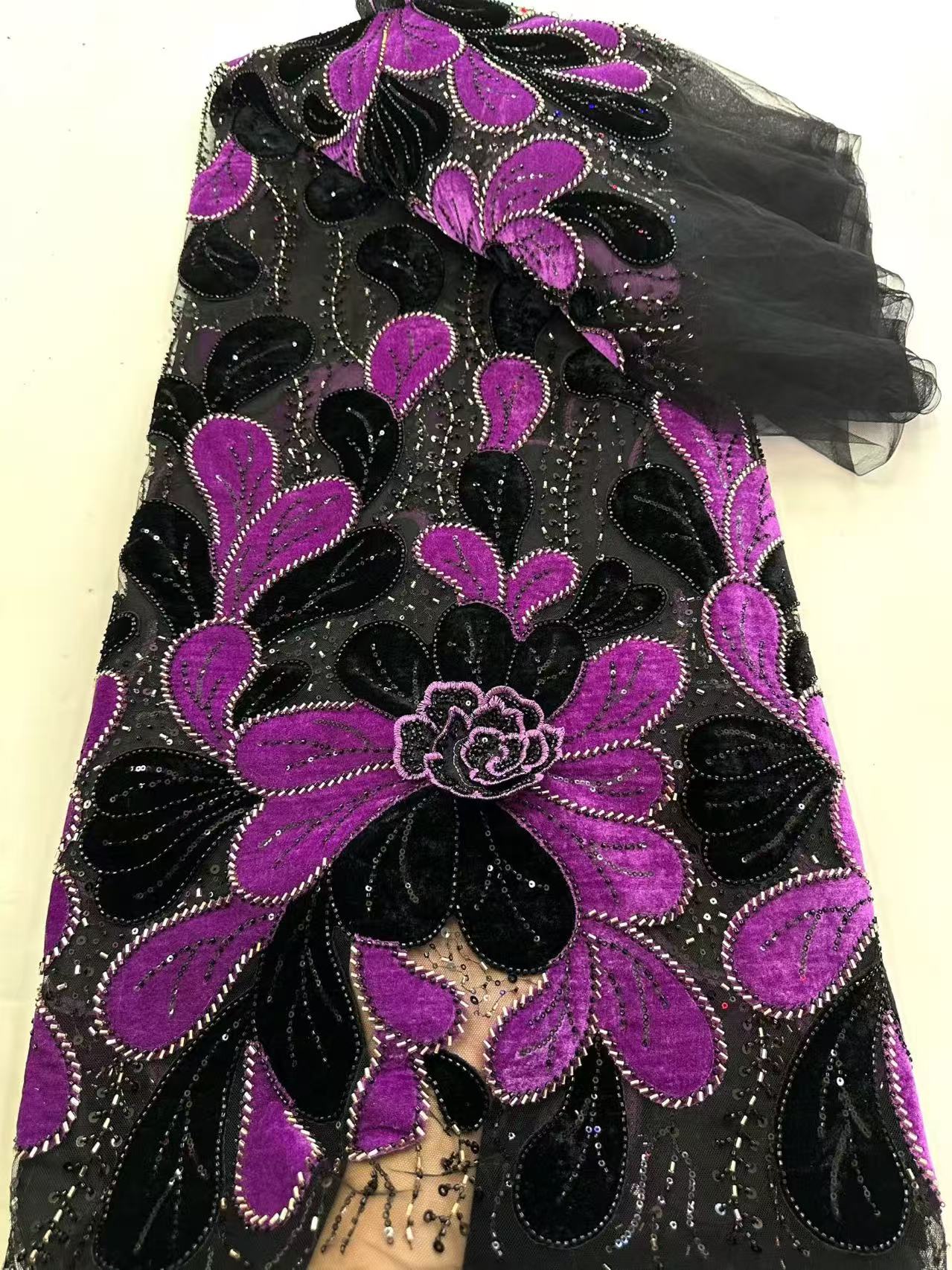Latest African Velvet Lace Fab - Sewing Velvet Fabric review and price