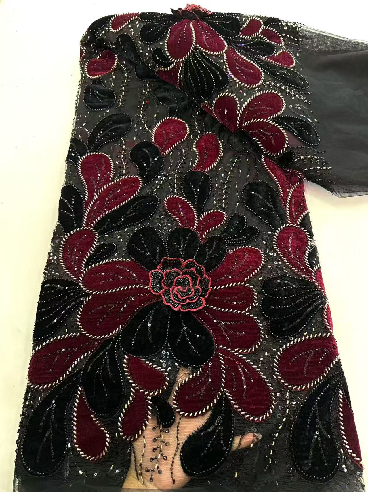 Latest African Velvet Lace Fab - Sewing Velvet Fabric review and price
