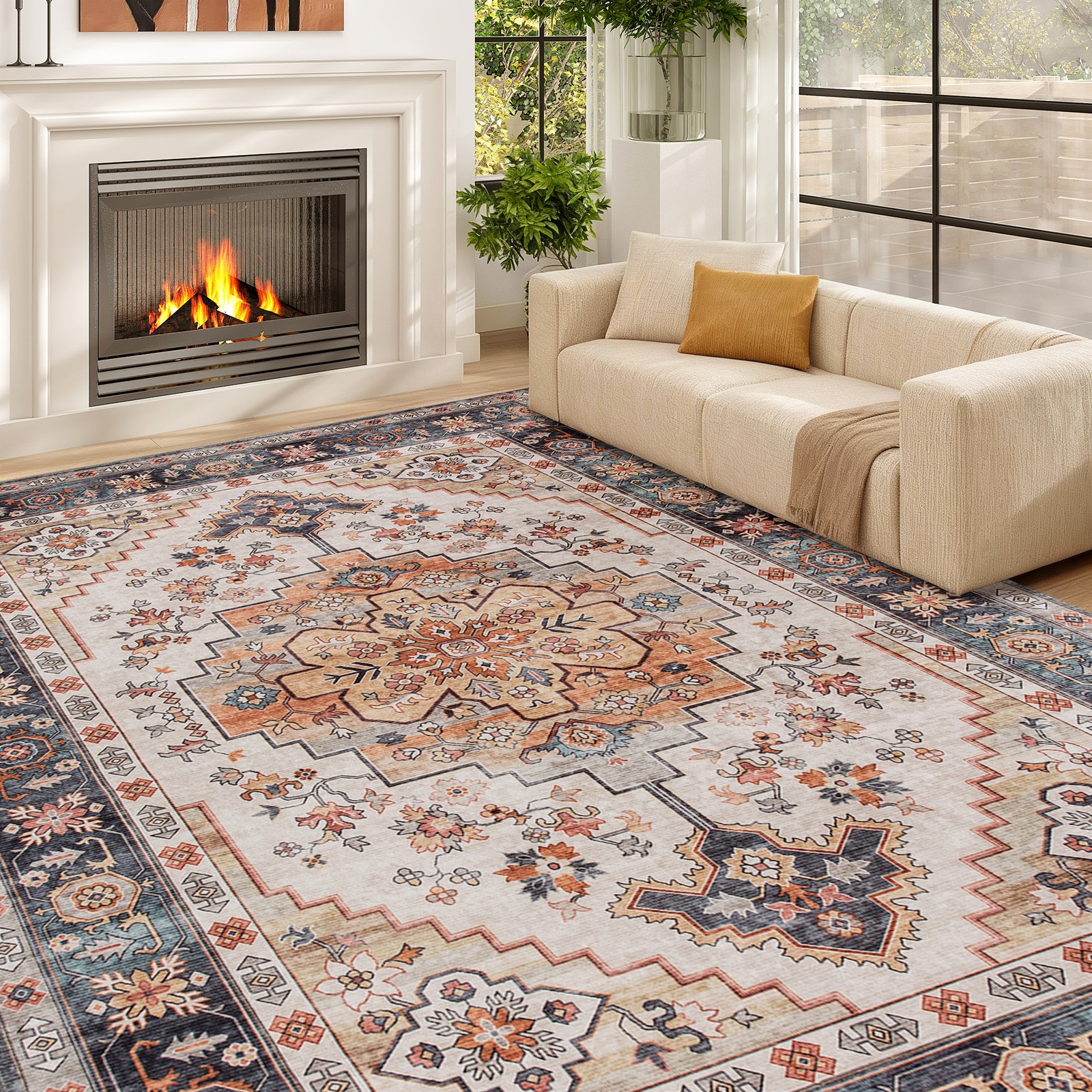 Area Rug 5x7, Machine Washable - Century Textile & Sewing Supply Avenue C North Saskatoon Sk review and price