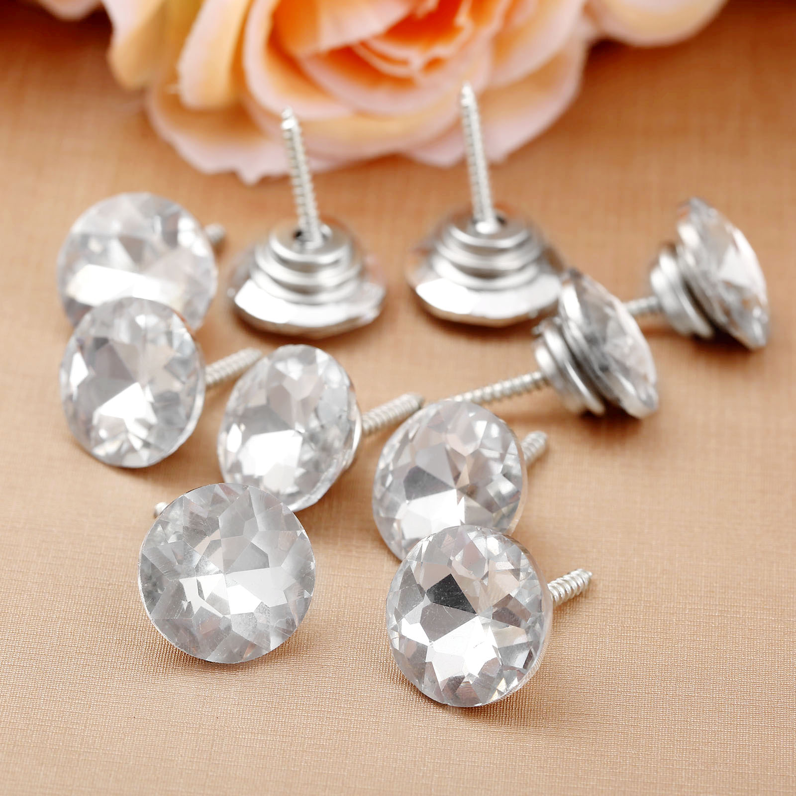 10pcs 20mm Studs Shiny Pattern - Button Hole Cutter review and price