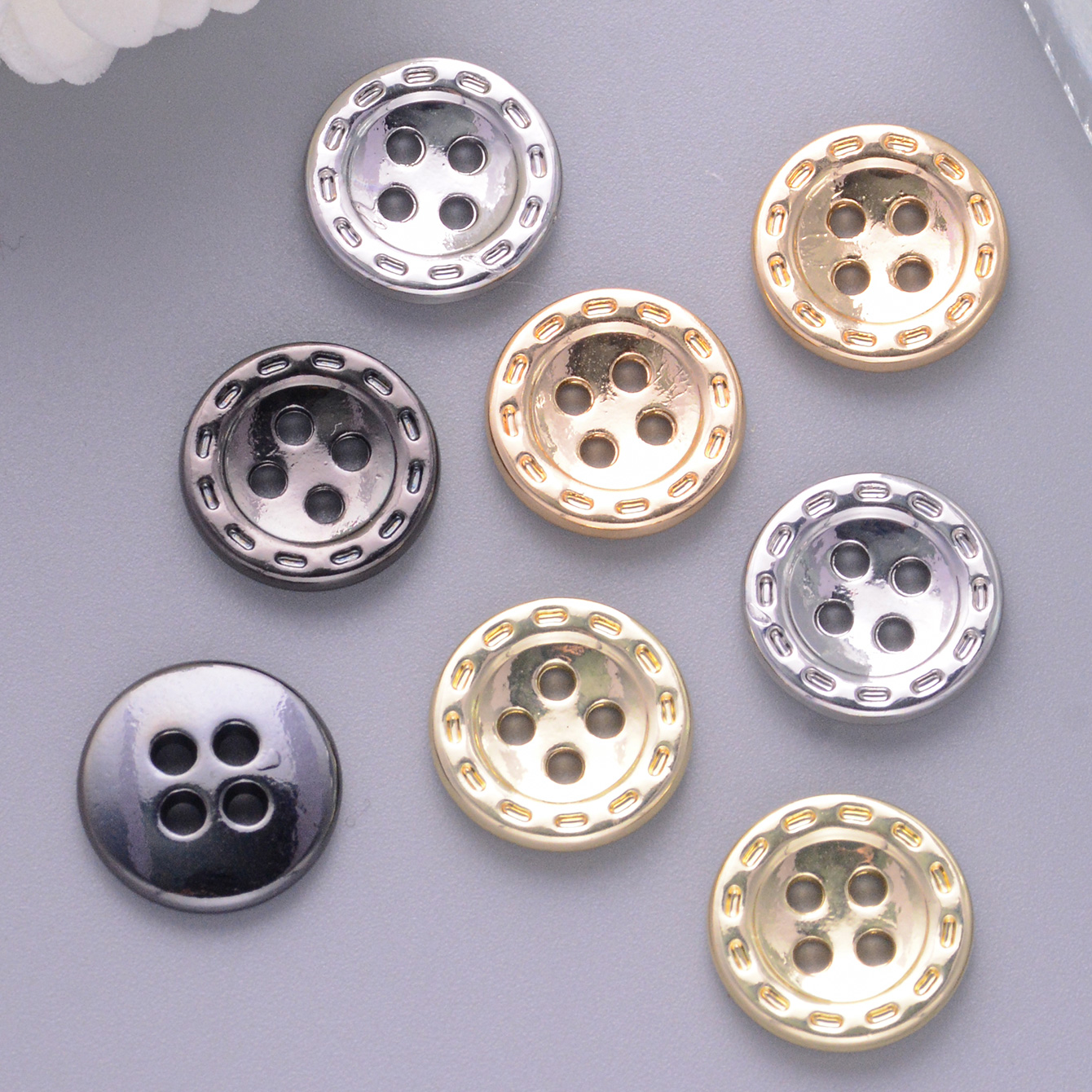 10Pcs/Pack 12mm 4-Hole Round M - Button Hole Cutter review and price