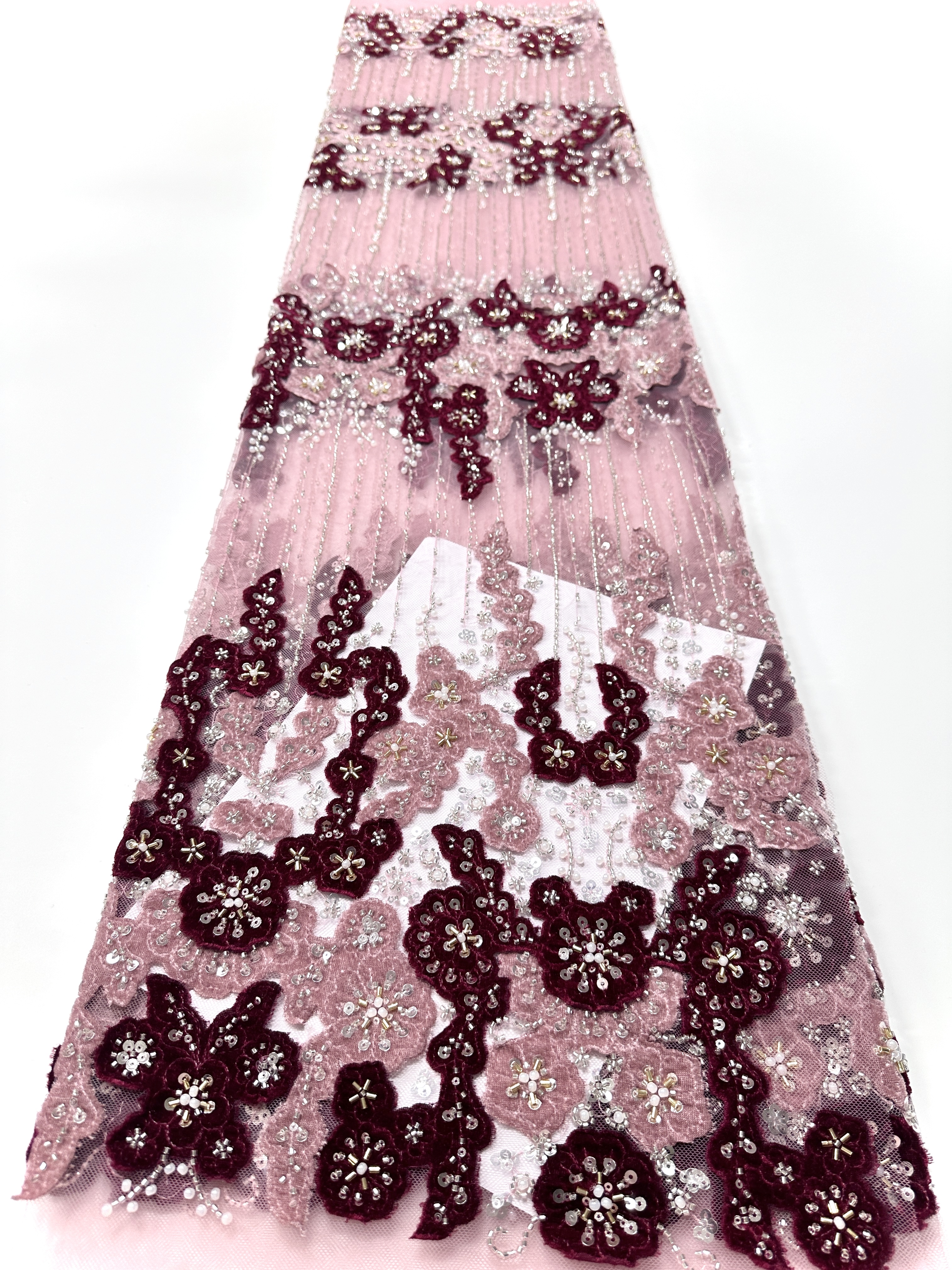 2025 New Design Luxury French  - Sewing Velvet Fabric review and price