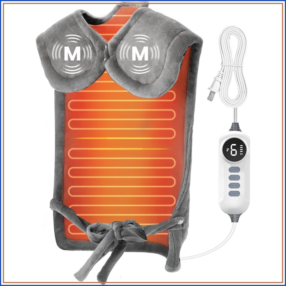 Wearable Heating Pad with Mass - Shoulder Pad Set In review and price