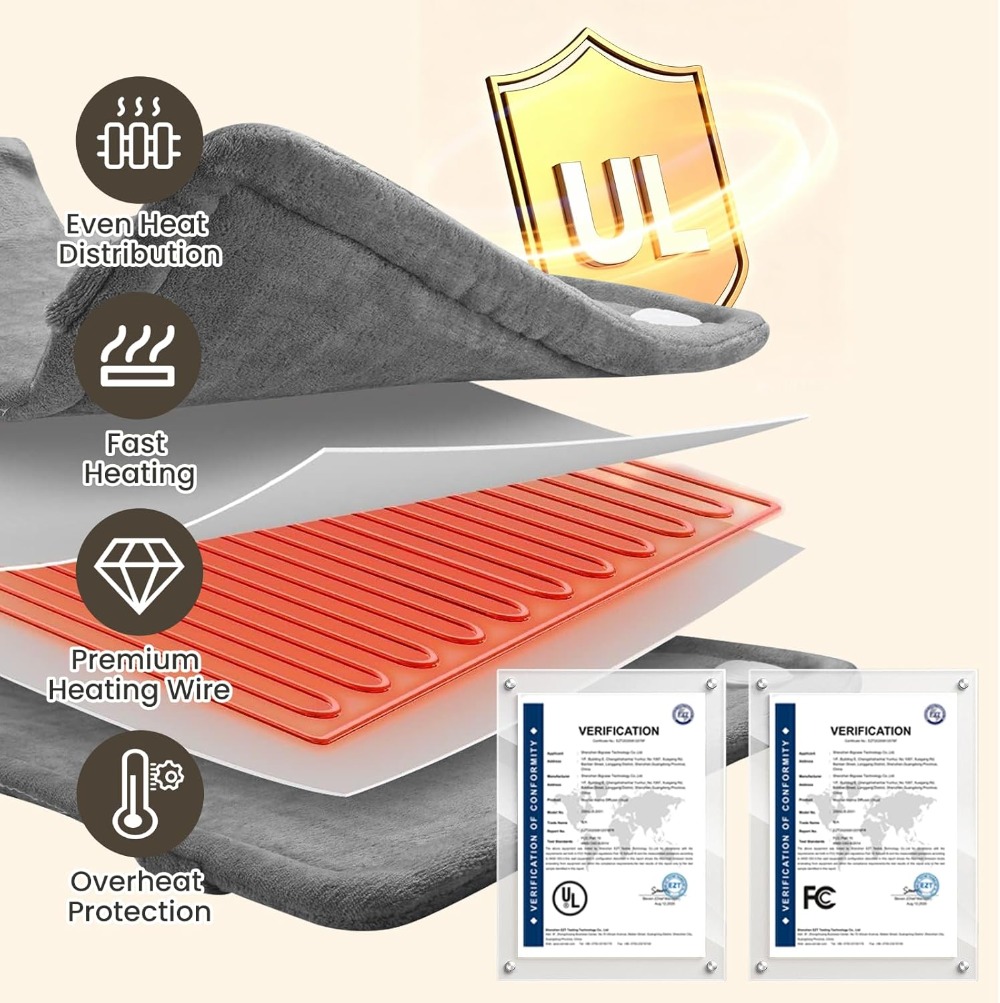 Wearable Heating Pad with Mass - Shoulder Pad Set In review and price