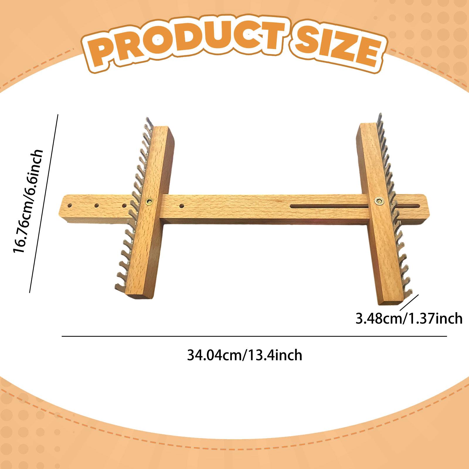 Adjustable Wooden Loom Weaving - Sewing Textile Art review and price
