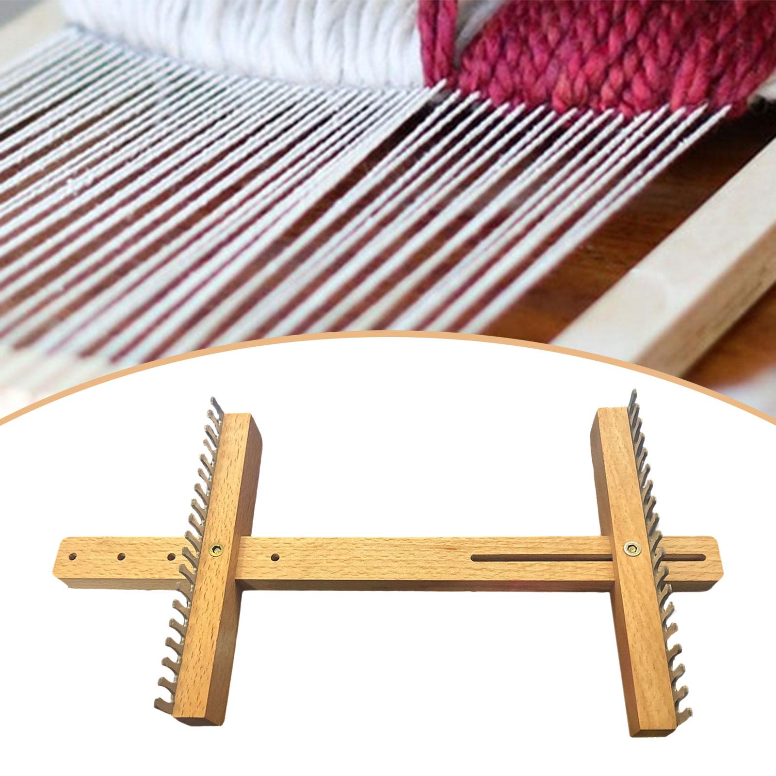 Adjustable Wooden Loom Weaving - Sewing Textile Art review and price