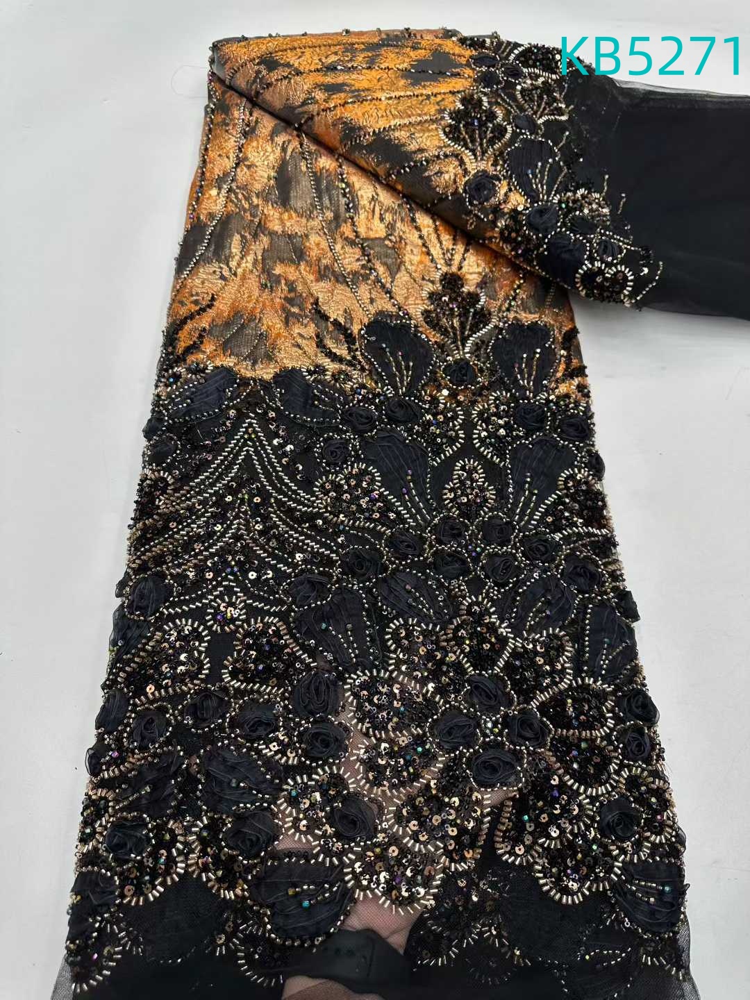 Nigerian Lace Fabric 5 Yards H - Sewing Velvet Fabric review and price