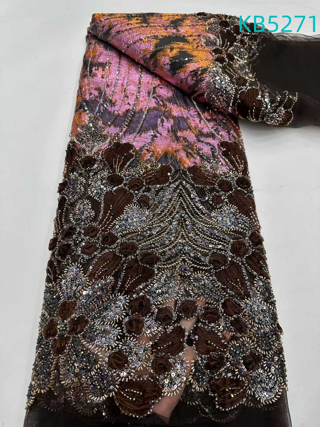Nigerian Lace Fabric 5 Yards H - Sewing Velvet Fabric review and price