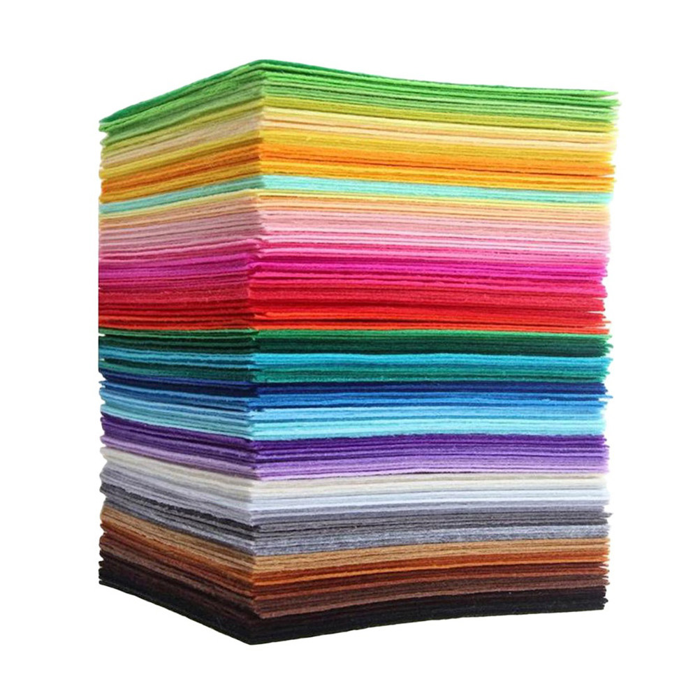 40Pcs Multicolor Nonwoven Fabr - Sewing Textile Art review and price