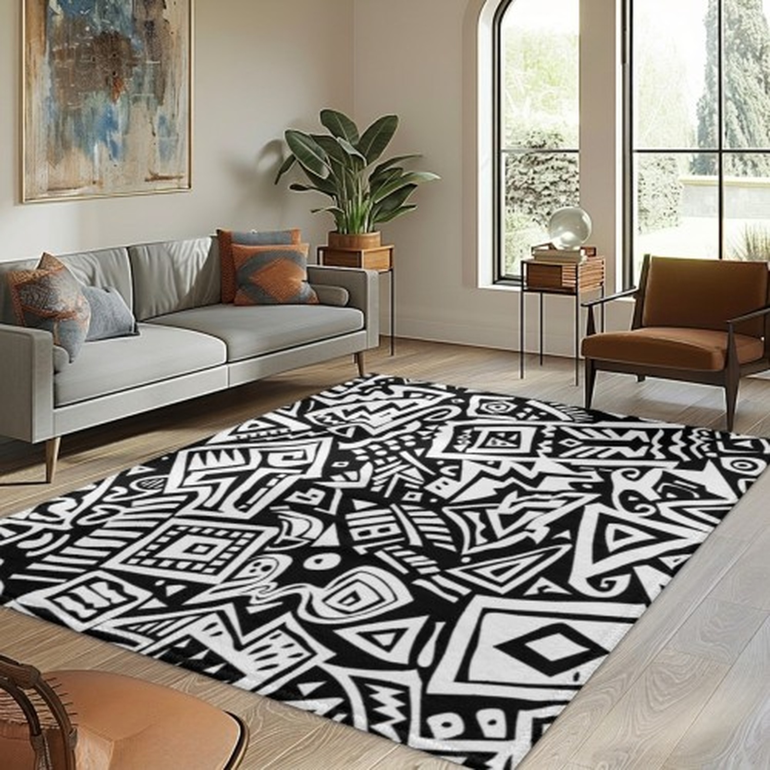Vintage Wave Pattern Rug: Mid- - Century Textile & Sewing Supply Avenue C North Saskatoon Sk review and price