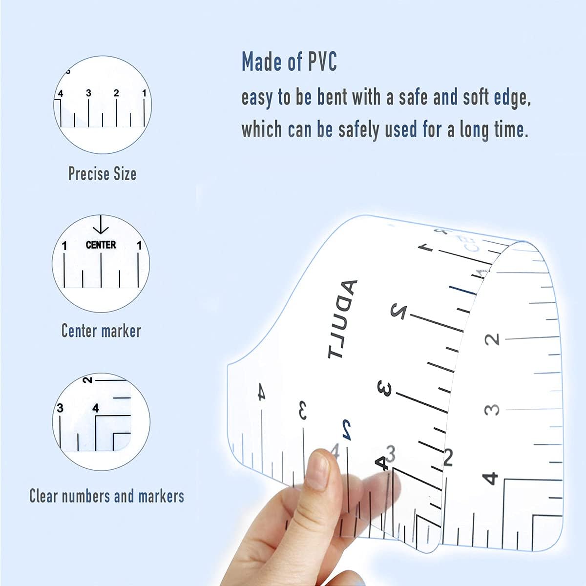 Transparent 4Pcs T-Shirt Ruler - Button Hole Cutter review and price