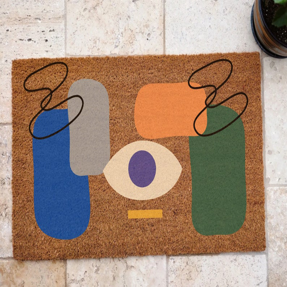 Abstract Coir Doormat Mid Cent - Century Textile & Sewing Supply Avenue C North Saskatoon Sk review and price