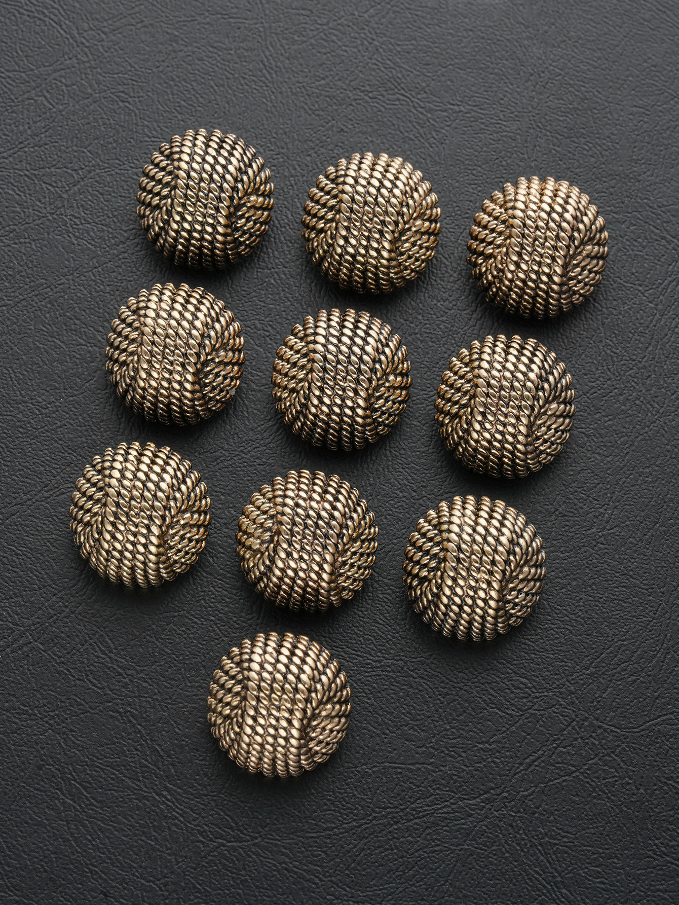 10pcs/Vintage Braided Rope Met - Button Hole Cutter review and price